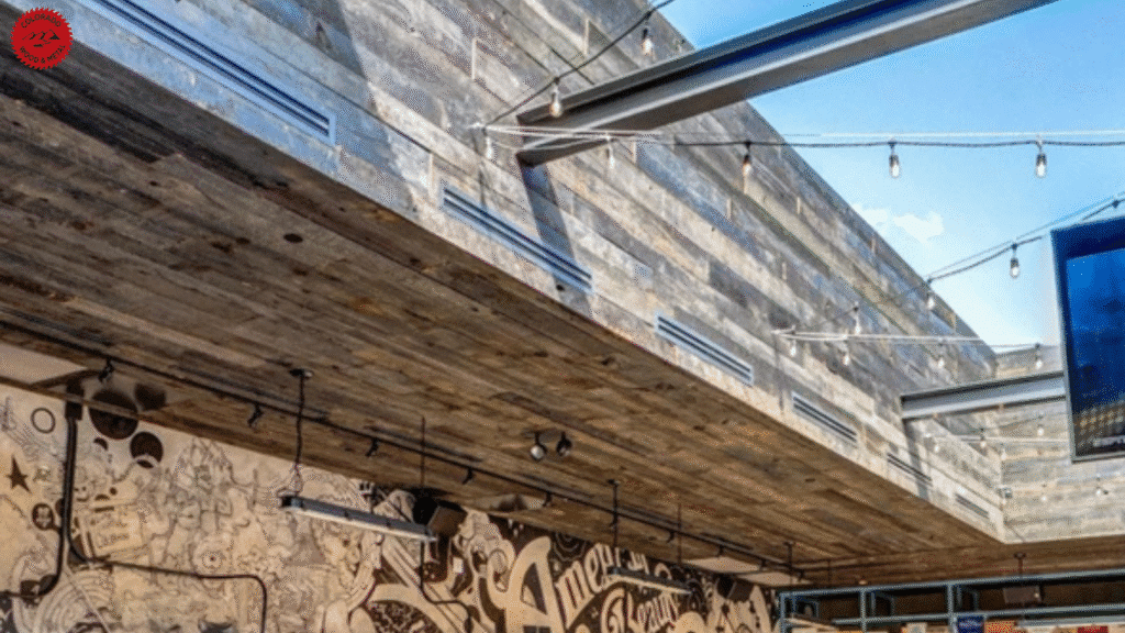 barnwood siding- hospitality