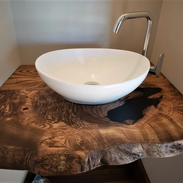 custom wood vanities