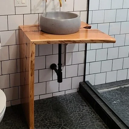 custom wood vanities