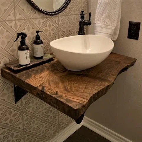 custom wood vanities